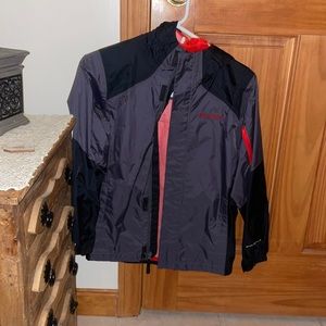 Columbia boys 10/12 rain coat. Perfect condition. Used